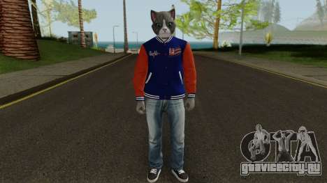 GTA Online Random Skin 7 Lonedigger Cat для GTA San Andreas