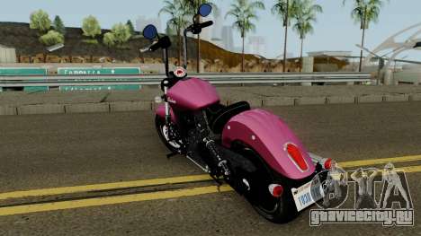 Indian Scout Sixty 2018 для GTA San Andreas
