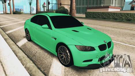 BMW M3 E92 Green Coupe для GTA San Andreas