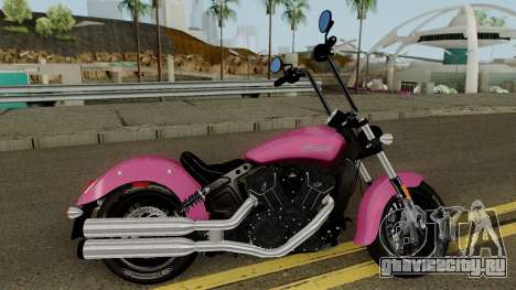 Indian Scout Sixty 2018 для GTA San Andreas