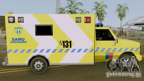 SAMU Ambulance для GTA San Andreas