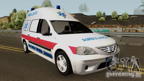 Dacia Logan MCV Ambulanta для GTA San Andreas