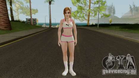 Momiji In Training Suit для GTA San Andreas