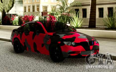 BMW M3 CAMO для GTA San Andreas