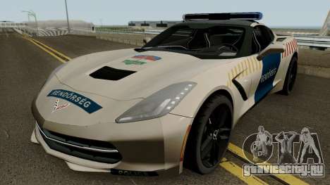 Chevrolet Corvette C7 Rendorseg для GTA San Andreas