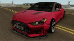 Hyundai Veloster Turbo WideBody 2019 для GTA San Andreas