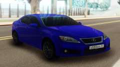 Lexus IS-F Blue для GTA San Andreas