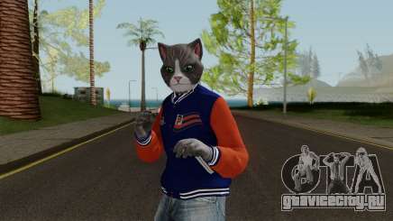 GTA Online Random Skin 7 Lonedigger Cat для GTA San Andreas