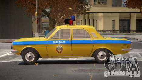 GAZ 24-01 Volga Police для GTA 4