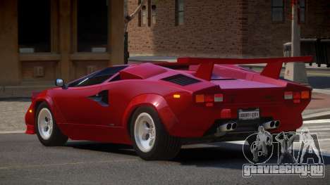 1985 Lamborghini Countach LP500 QV для GTA 4