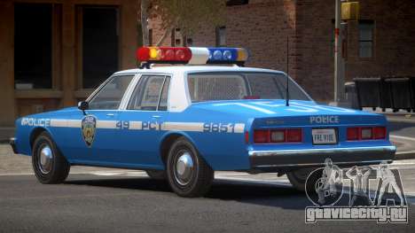 Chevrolet Impala NYC Police 1984 для GTA 4