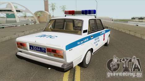 ВАЗ 2107 ДПС (Милиция Москвы) для GTA San Andreas