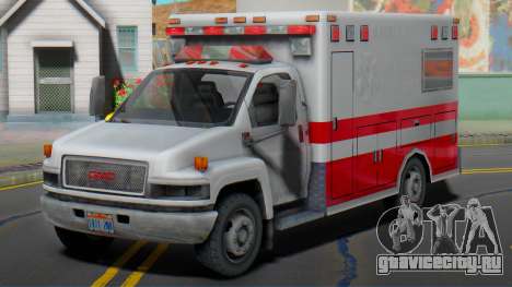 GMC C5500 Topkick 2008 Ambulance для GTA San Andreas
