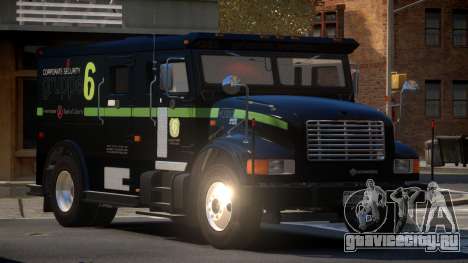Navistar International 4700 Bank Armored Truck для GTA 4