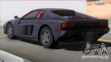 Ferrari Testarossa 1984 (IVF) для GTA San Andreas
