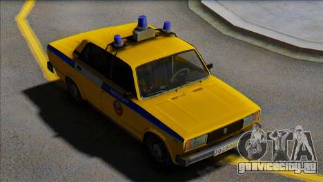ВАЗ-2105 Милиция СССР 1982 для GTA San Andreas
