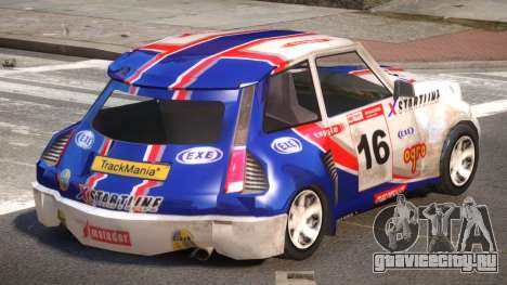 Rally Car from Trackmania PJ3 для GTA 4