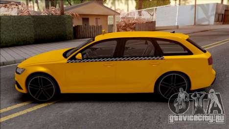 Audi RS6 C7 Taxi для GTA San Andreas