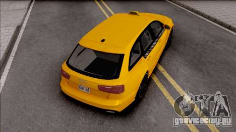Audi RS6 C7 Taxi для GTA San Andreas