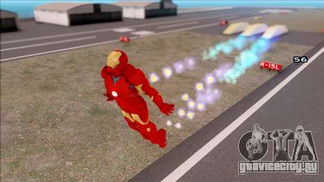 Iron Man Fly для GTA San Andreas