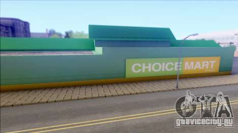 Choice Mart By NCCC Philippines для GTA San Andreas