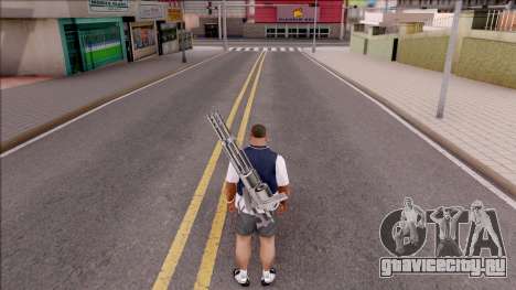 Put Weapon on Your Body v.1.2 для GTA San Andreas