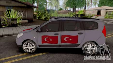 Dacia Lodgy Turkish для GTA San Andreas
