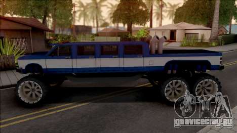 Bobcat Lifted Truck для GTA San Andreas