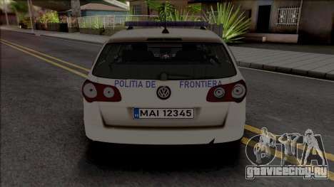 Volkswagen Passat Politia De Frontiera v2 для GTA San Andreas