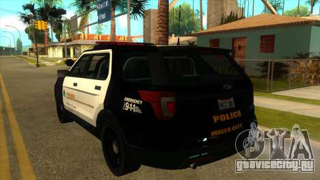 MGRP Police Rancher V1 для GTA San Andreas
