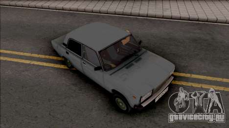 ВАЗ 2107 Grey для GTA San Andreas