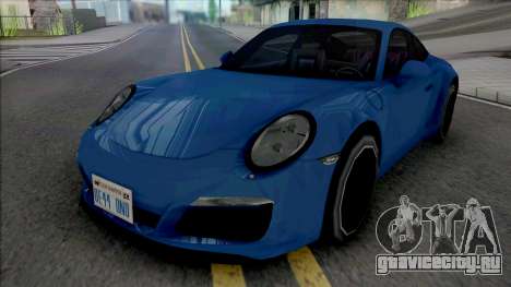 Porsche 911 Carrera 4 2017 Improved для GTA San Andreas