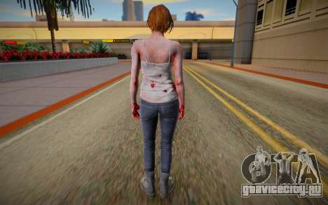 Jill Valentine Zombie для GTA San Andreas