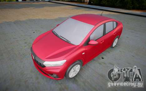 Dacia Logan 2021 (interior lowpoly) для GTA San Andreas