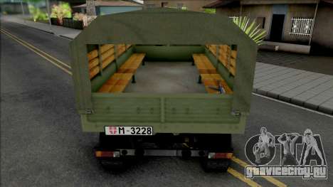 FAP 2026 [Serbian Military Truck] для GTA San Andreas