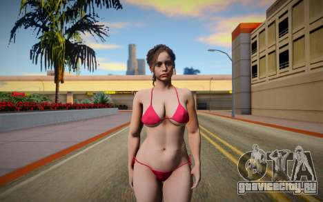 Curvy Claire Bikini для GTA San Andreas