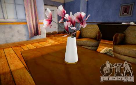 Vase with poppies для GTA San Andreas