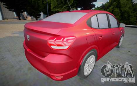 Dacia Logan 2021 (interior lowpoly) для GTA San Andreas