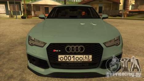 Audi RS7 Performance для GTA San Andreas