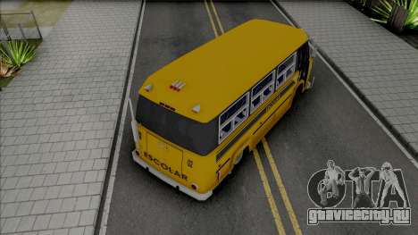 Dodge Bus Escolar v2 для GTA San Andreas