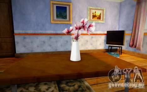 Vase with poppies для GTA San Andreas