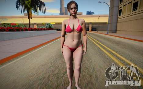 Curvy Claire Bikini для GTA San Andreas