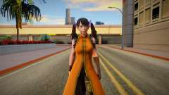Tekken 7 Ling Xiaoyu Default для GTA San Andreas