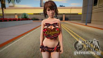 DOAXVV Tsukushi Melty Heart Valentines Day для GTA San Andreas