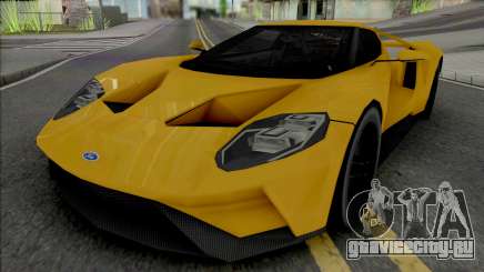 Ford GT Concept Car 2017 SA Style для GTA San Andreas