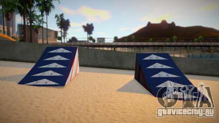 Beach Ramps Cleo Mod Verona Beach для GTA San Andreas