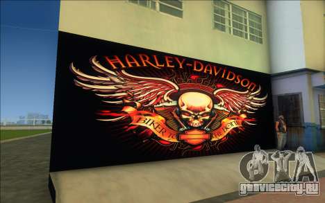 Biker Wall Art Professional для GTA Vice City