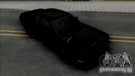 Dodge Challenger SRT Demon Unmarked Police для GTA San Andreas