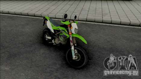 Kawasaki KLX 150 Green для GTA San Andreas