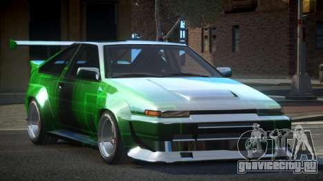 1983 Toyota AE86 GS Racing L4 для GTA 4